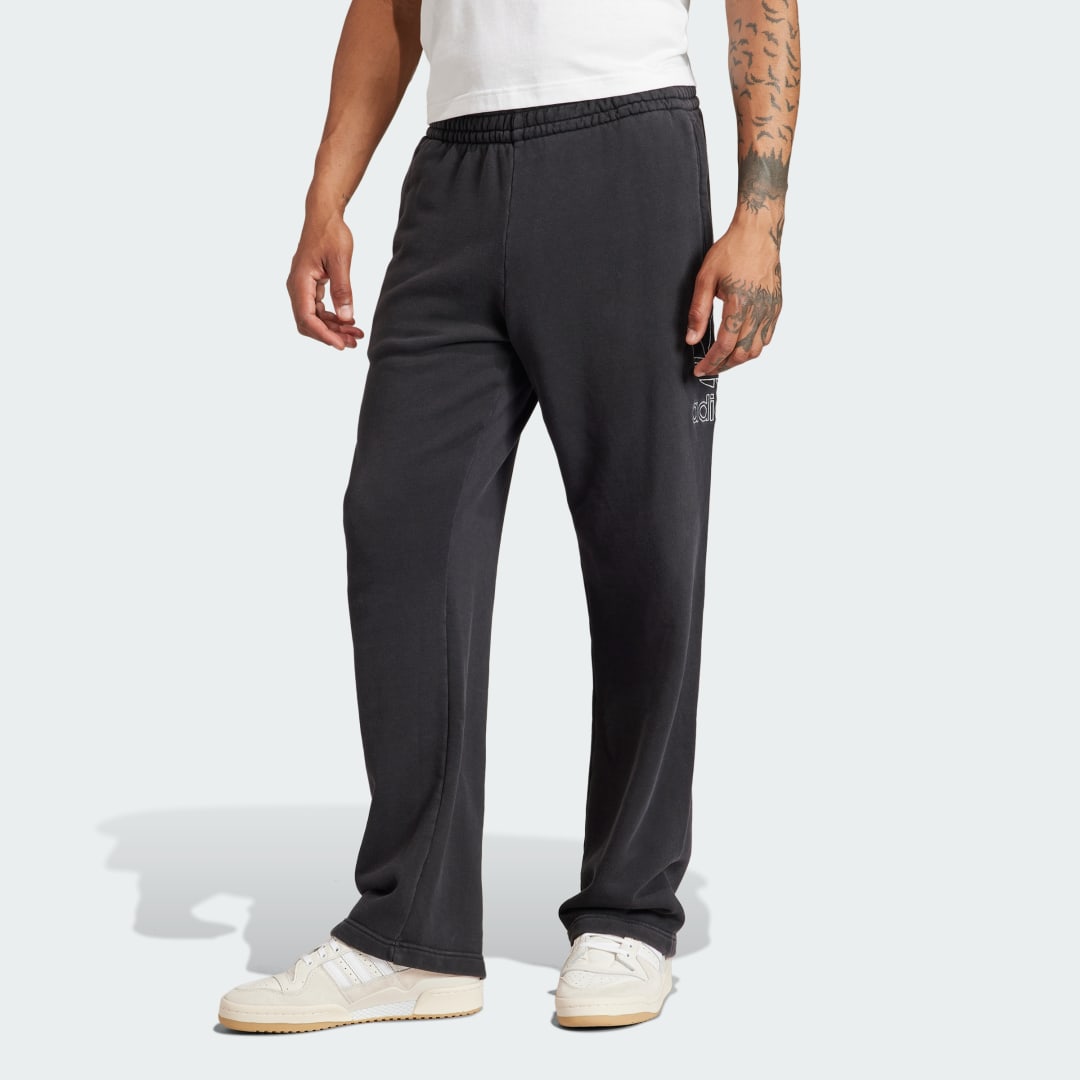 Спортни панталони adidas Originals Adicolor Outline Trefoil Pants Черно | IR7984, 1