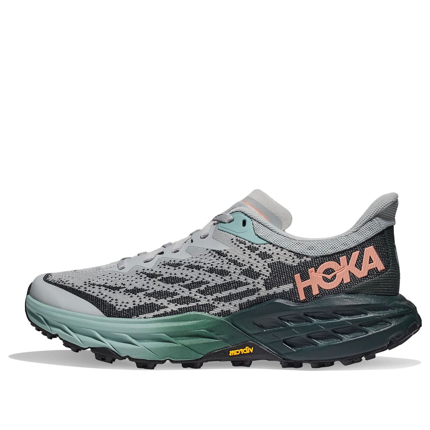 Кецове и обувки Hoka One One Speedgoat 5 Wide Сиво | 1123160-HMSP, 0