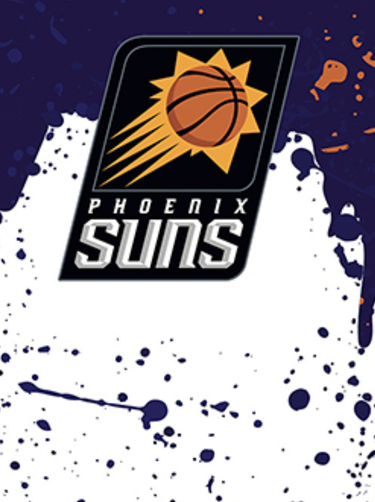 Спортна екипировка Wilson Tennis Phoenix Suns NBA Team Mini Hoop Лилаво | wtb1302px, 1