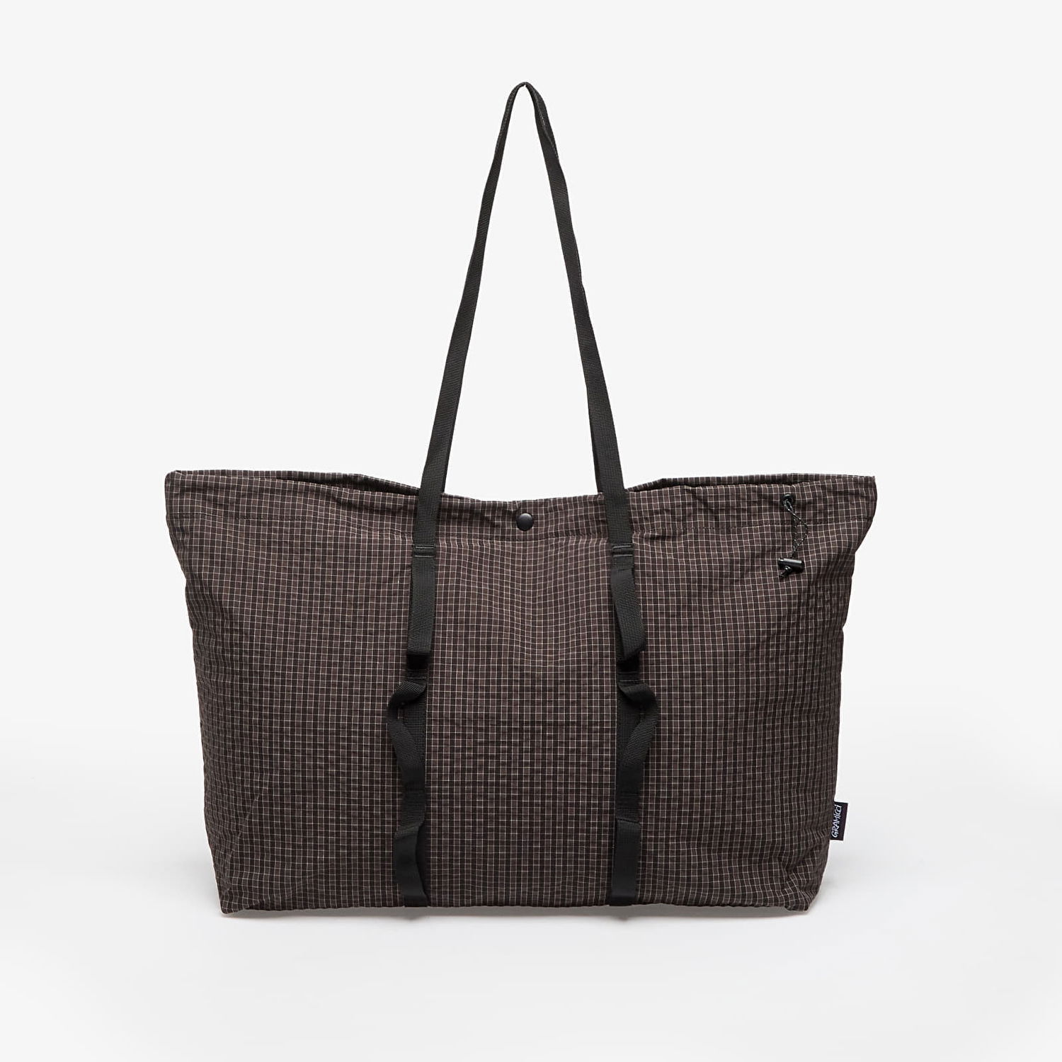 Голяма пазарска чанта GRAMICCI Gramicci Plaid Climbing Tote Bag Кафяво | G5FA-170 DEEP BROWN, 0