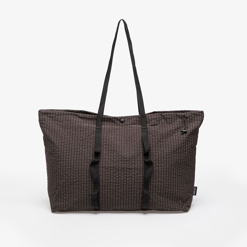 Голяма пазарска чанта GRAMICCI Gramicci Plaid Climbing Tote Bag Кафяво | G5FA-170 DEEP BROWN