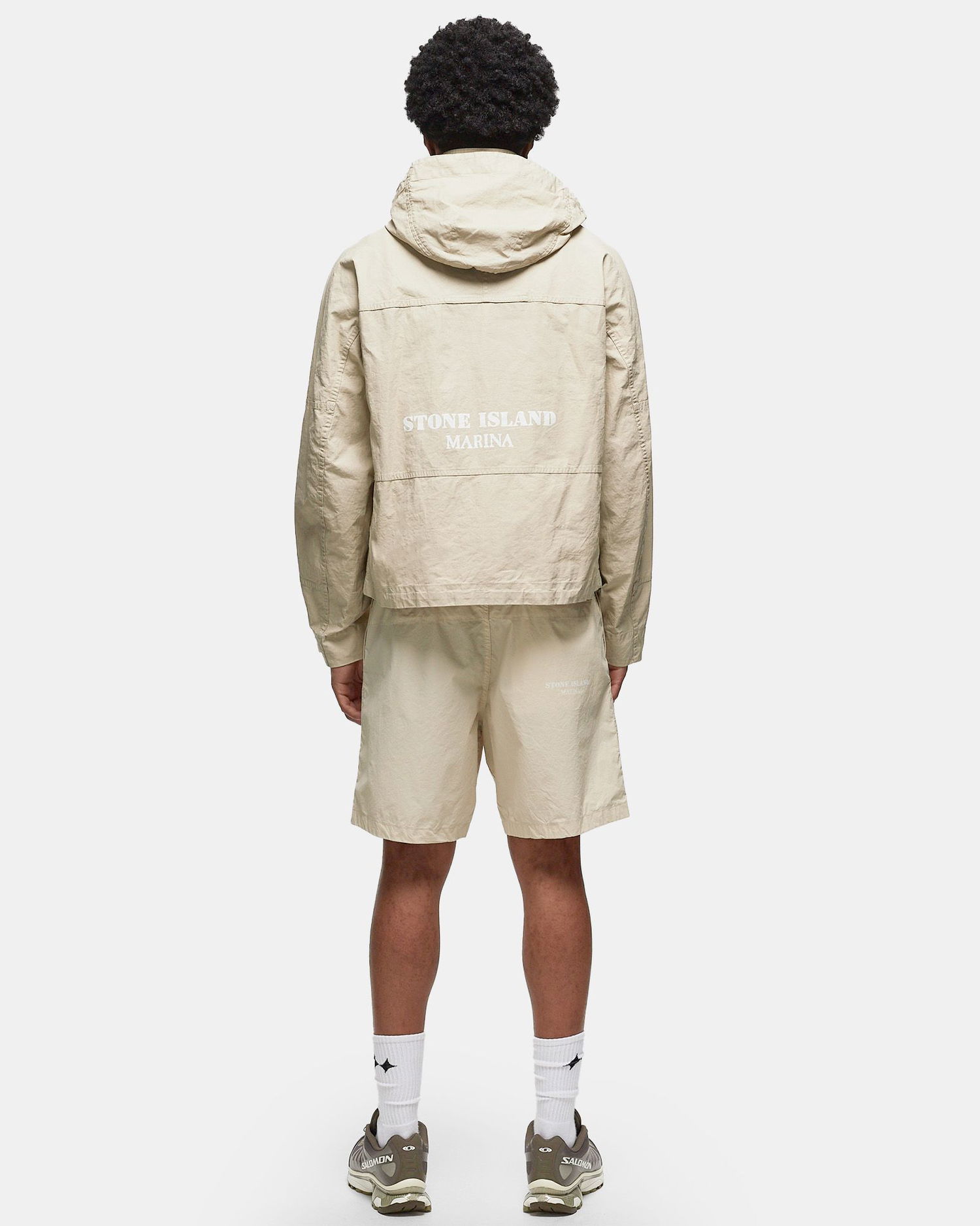 Ветровка Stone Island Windbreaker Бежово | 8015418X1.V0091, 1