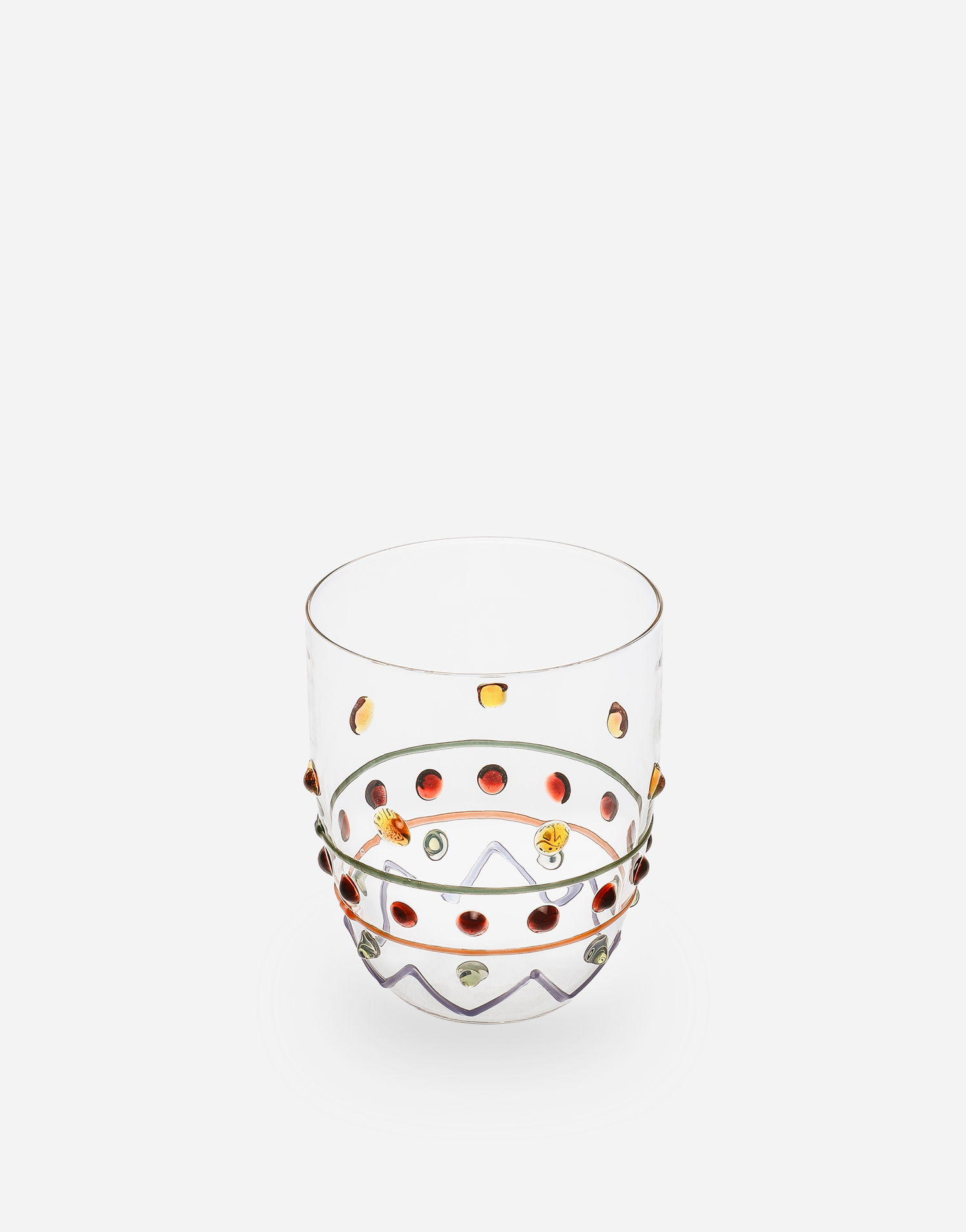 Домашен декор Dolce & Gabbana Multicolor Beverage Glass Многоцветен | TCB005TCALVUC120, 1