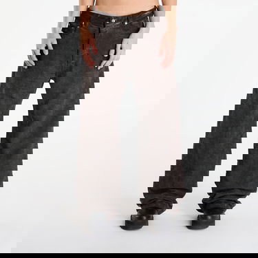 Дънки Rick Owens Rick Owens DRKSHDW Geth Wide Leg Jeans Кафяво | DU02E7351 BMO 78, 0