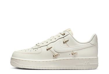 Кецове и обувки Nike Air Force 1 '07 LX CN "Gold Swooshes" Бяло | FV3654-111, 1