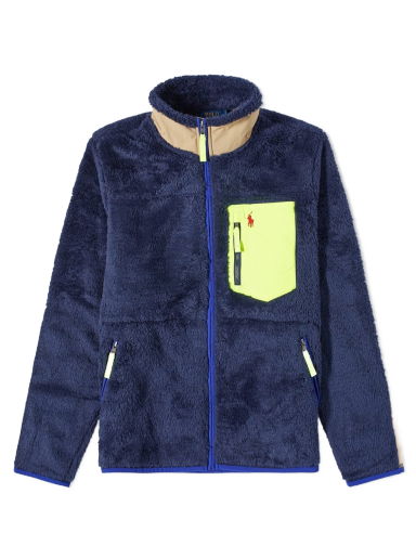 Neon Panel Sherpa Zip