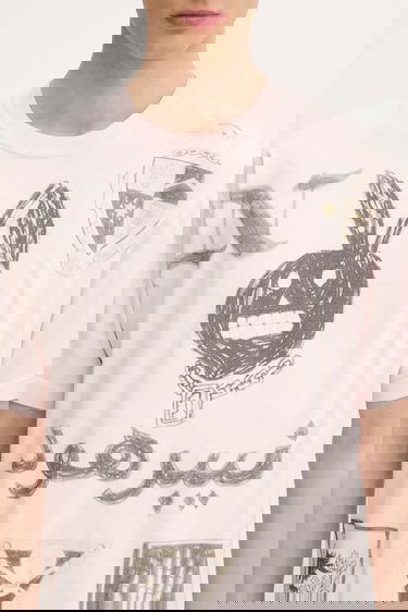 Тениска Neighborhood NEIGHBORHOOD NH . TEE SS-17 Print T-Shirt Розово | 251PCNH.ST17, 3