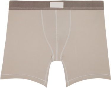 Боксерки SKIMS SKIMS Cotton 5 Three-Pack Boxer Briefs Зелено | BO-BBR-5635M-STONE MULTI, 3