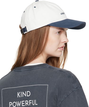 Шапка с козирка Anine Bing Anine Bing Jeremy Baseball Cap Бяло | A-12-9084-MTL6, 2