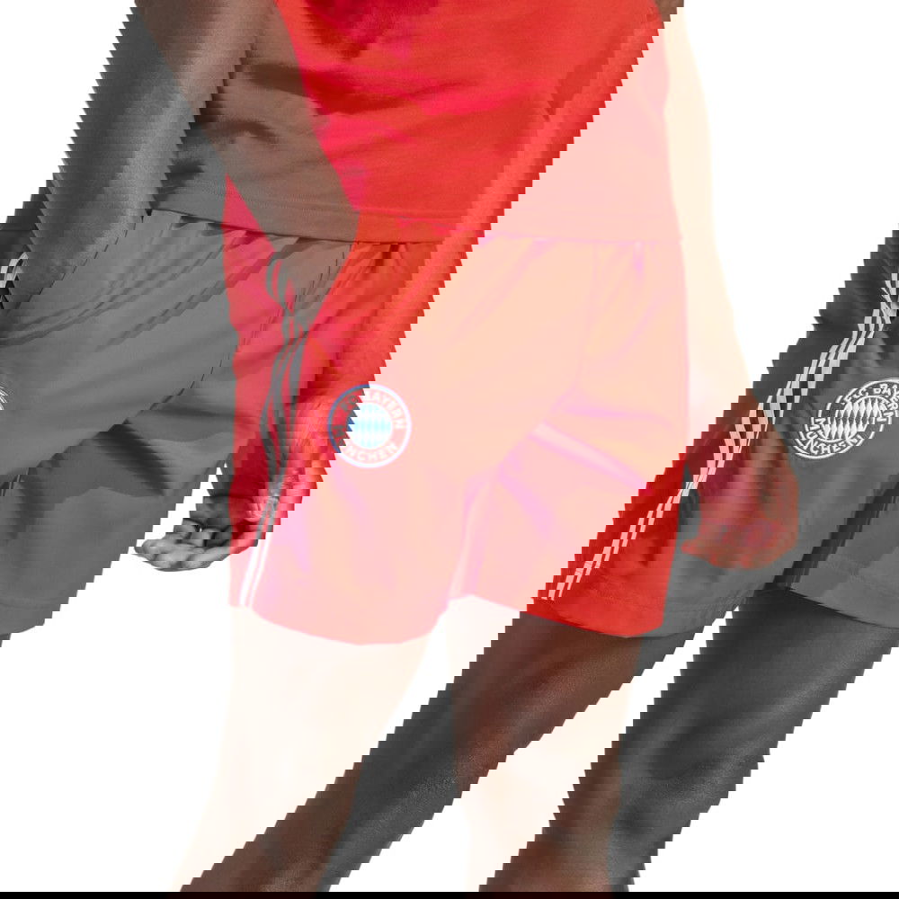 Къси панталони adidas Originals FC Bayern Mnichov DNA Shorts Червено | hy3295, 0