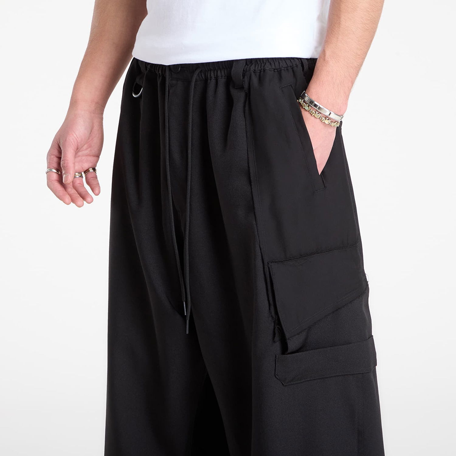 Панталони Y-3 Y-3 Sport Uniform Straight Trousers Черно | KE3884, 1