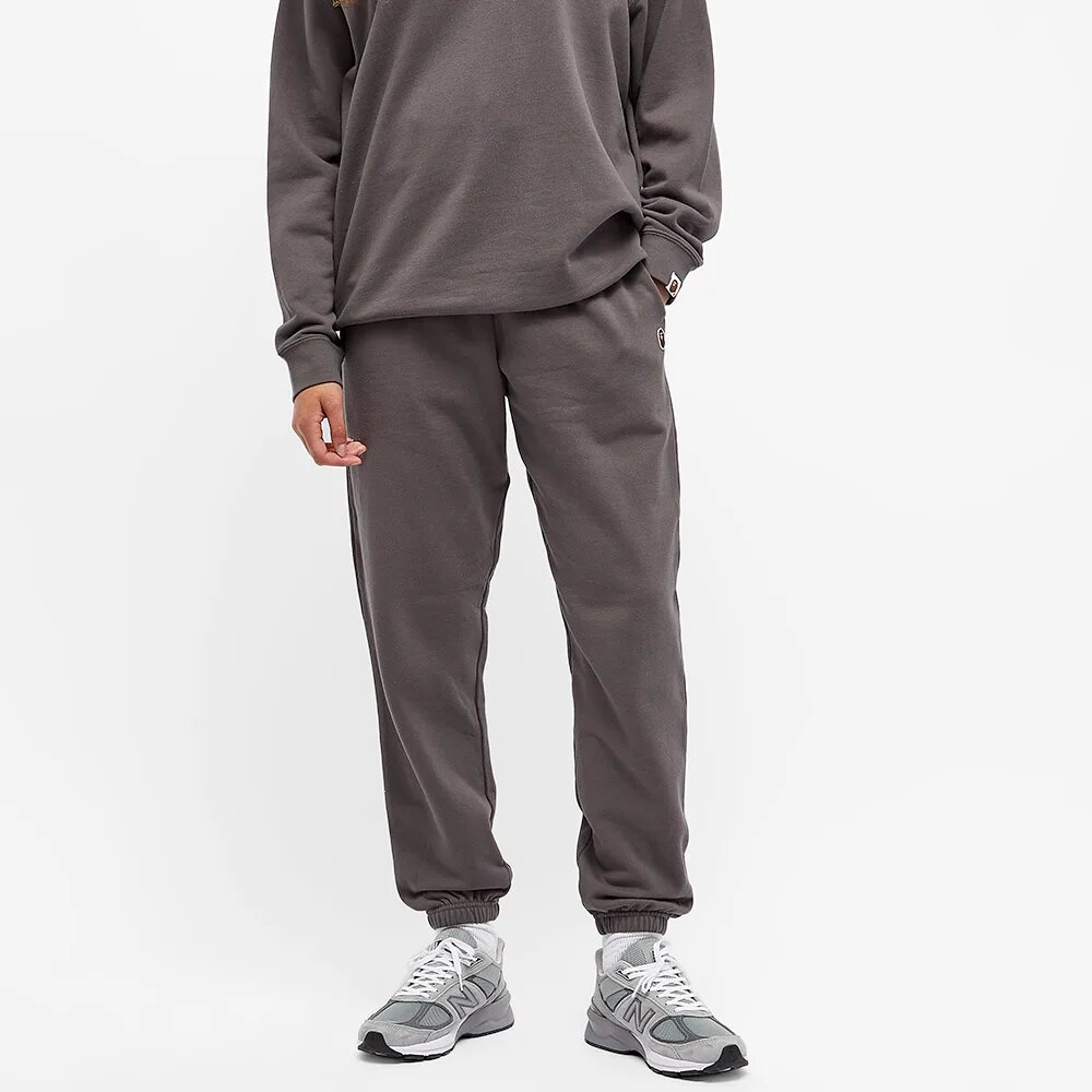 Спортни панталони BAPE Ape Head One Point Oversized Sweat Pant Сиво | 001PTH802502L-CHA, 0