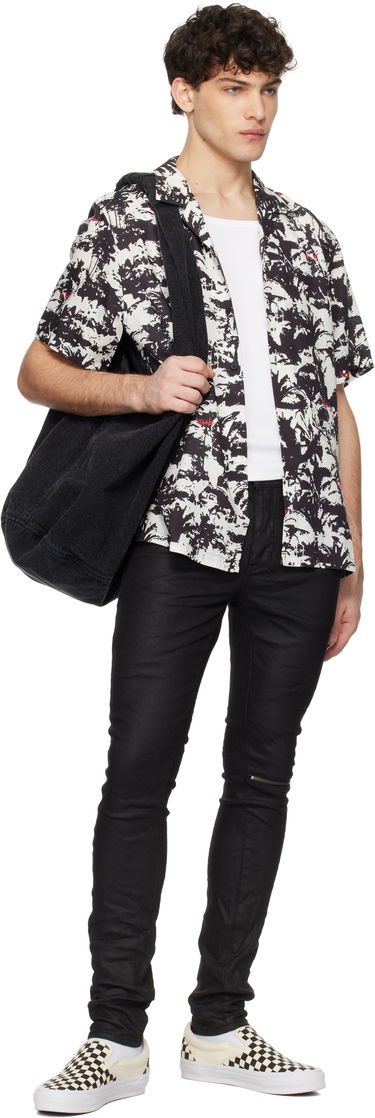 Риза Ksubi Ksubi Palmtree Resort Shirt Бяло | MPS25SH018, 3