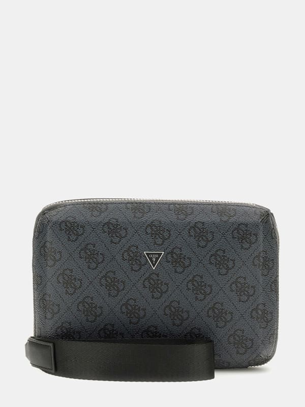 Чанта за пътуване GUESS Modena 4G Logo Vanity Case Зелено | PMMOLOP4432, 0