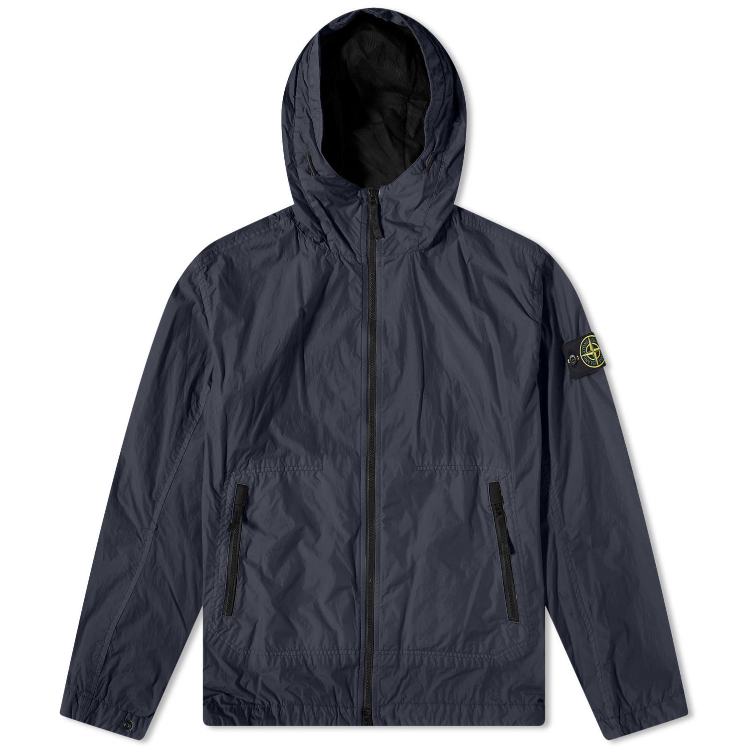 Ветровка Stone Island Crinkle Reps Hooded Jacket Тъмно синьо | 781540522-V0020, 0