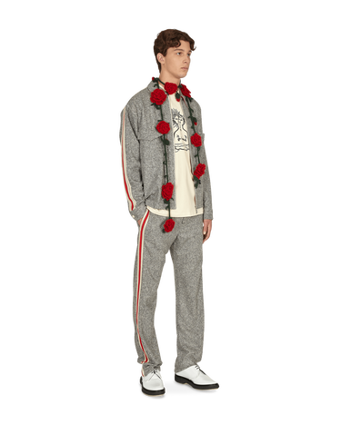 Панталони Wales Bonner Charlie Tailored Trousers Сиво | MA21TR01-TWE101D 900, 5