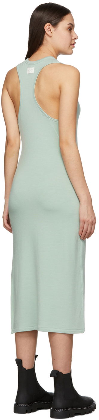 Pокля rag & bone Archetype Sydney Mid-Length Dress Зелено | WCC21H3155CT155, 2