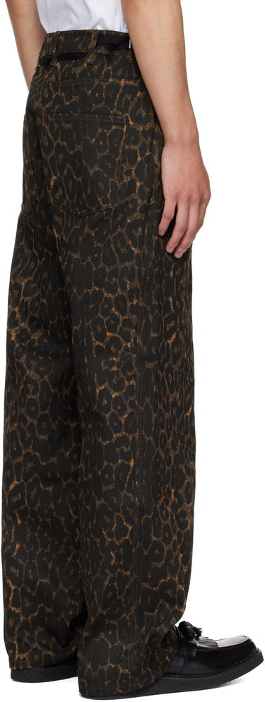 Панталони Andersson Bell Andersson Bell Crossover Carpenter Wide Leg Pants Кафяво | apa836m, 2