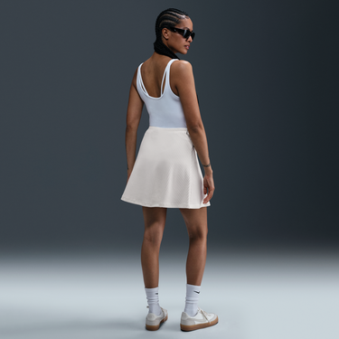 Пола Nike Ribbed Mini Skirt Sportswear Chill Knit Бежово | HJ1839-133, 4