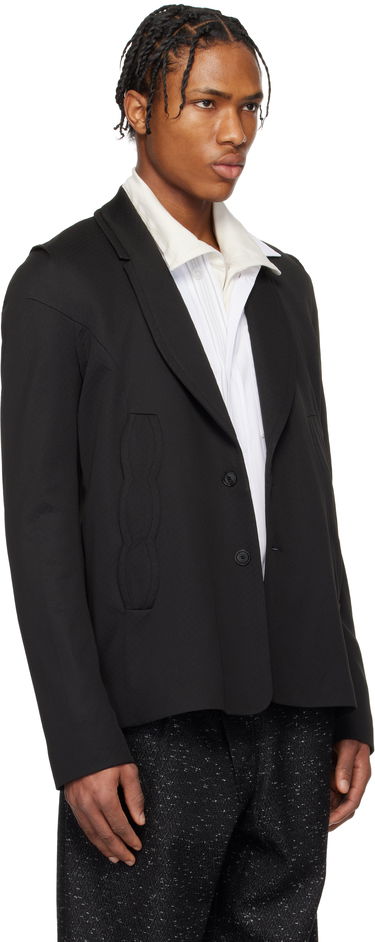 Яке KIKO KOSTADINOV Kiko Kostadinov Ostro Blazer Черно | KKSS25J01-37, 1