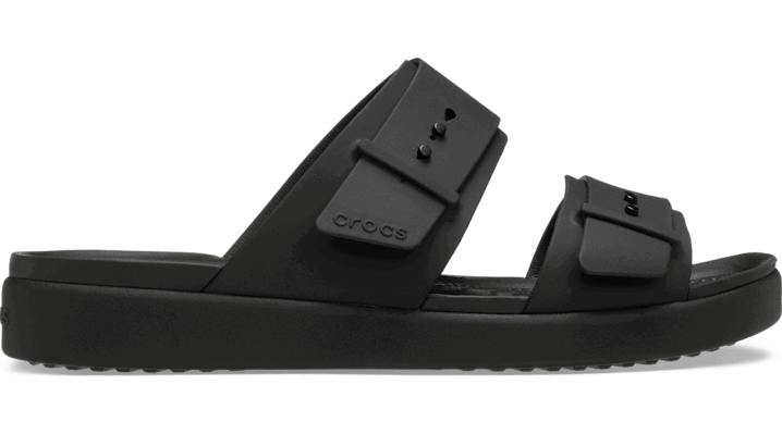 Кецове и обувки Crocs Brooklyn Buckle Low Sandals Черно | 211215-001