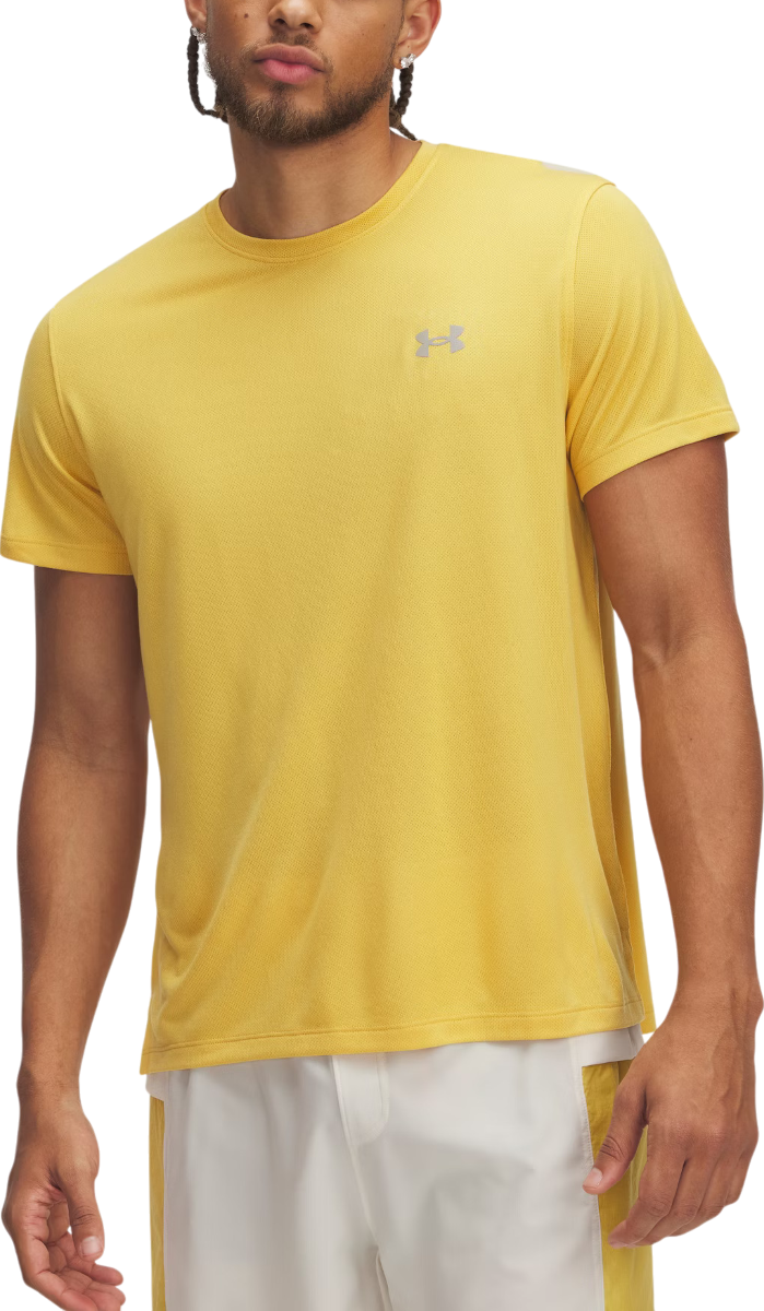 Тениска Under Armour Trail Run Short Sleeve T-Shirt Жълто | 1389807-773, 0