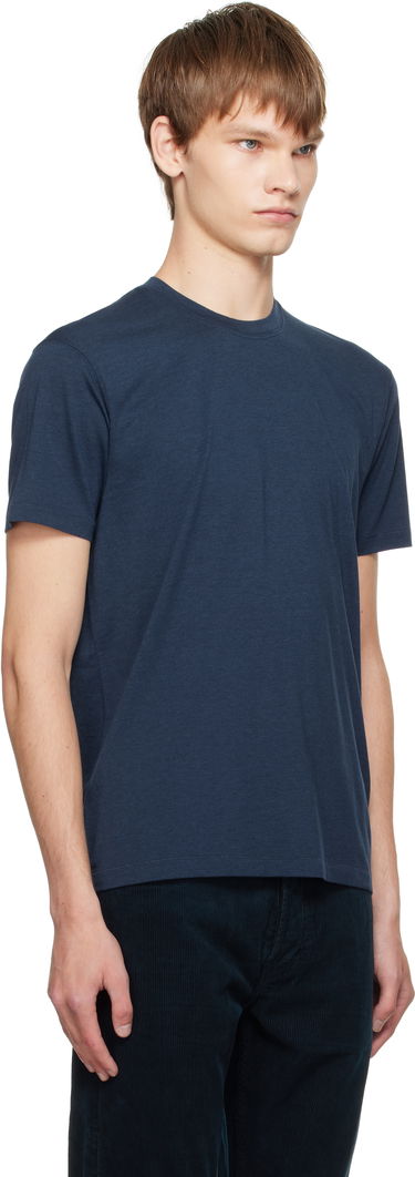 Тениска Tom Ford TOM FORD Lyocell Cotton Crewneck T-shirt Зелено | JCS004-JMT012, 4