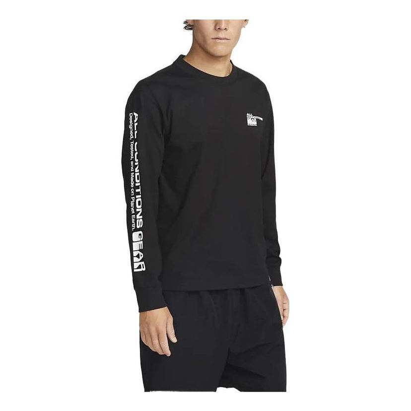 Пуловер Nike ACG ACG Long-Sleeve T-Shirt Черно | DV9662-010