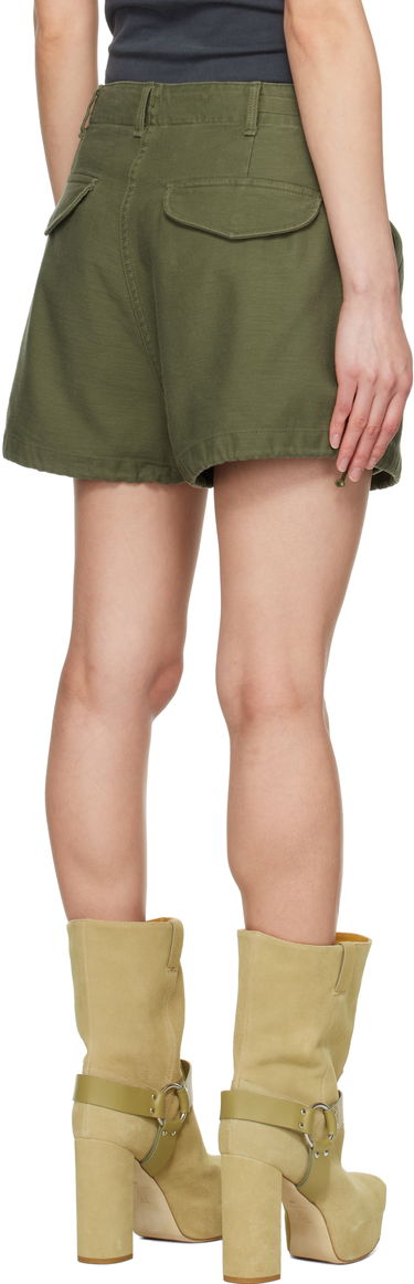 Къси панталони R13 R13 Loose Marianne Cargo Shorts Зелено | R13WD175-D311A, 2