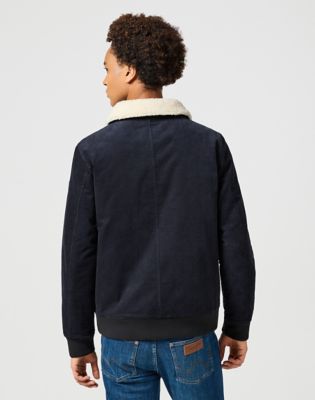 Яке бомбър Wrangler Wrangler Corduroy Aviator Jacket Тъмно синьо | 112357270:XXL, 0