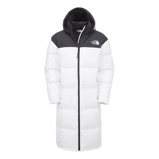 Парка The North Face Nuptse Long Padded Jacket Бяло | NC1DK57B, 0