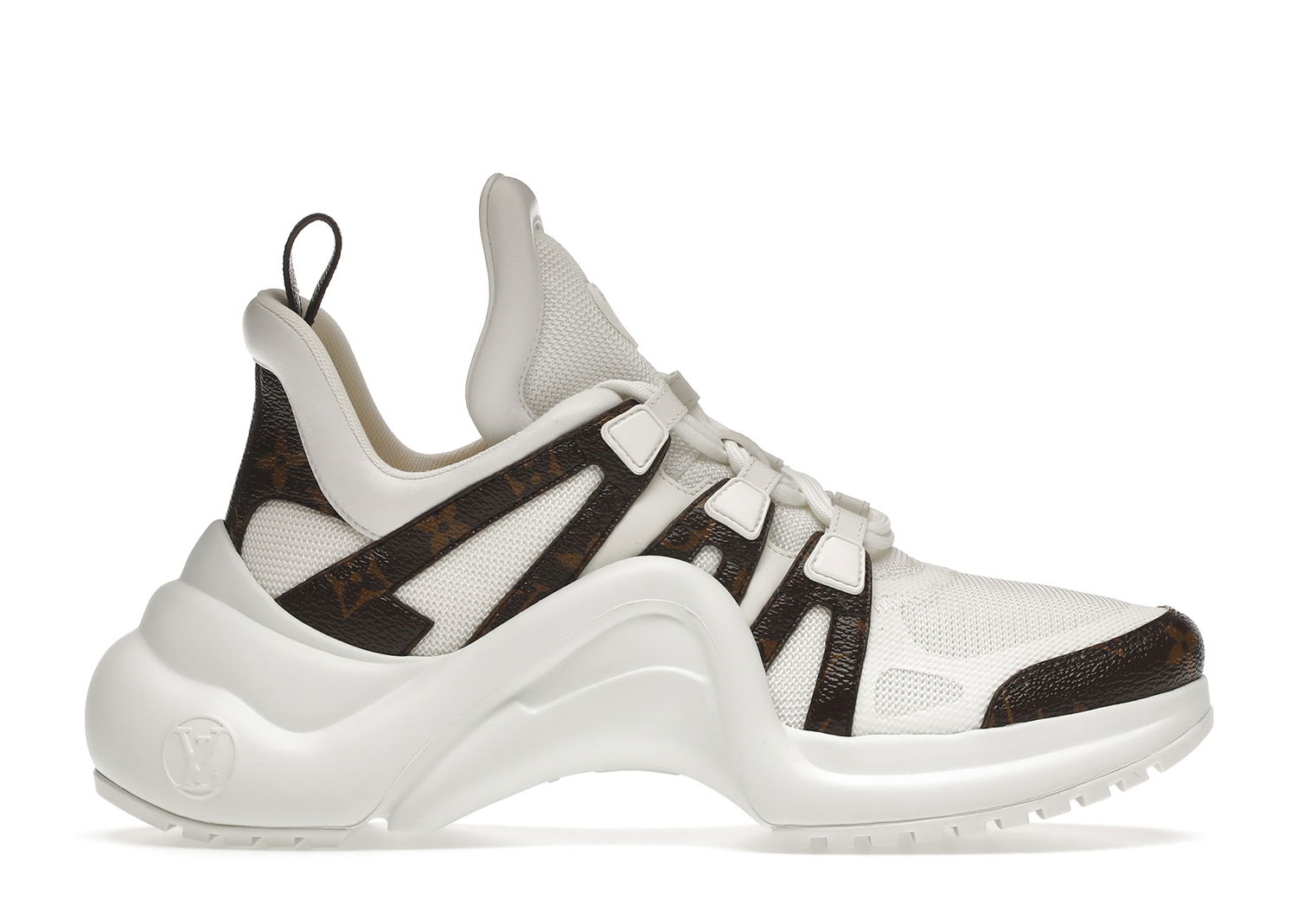 Кецове и обувки Louis Vuitton Archlight Trainer Monogram White W Бяло | 1A43L6, 0