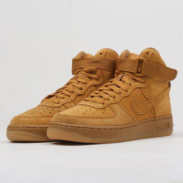 Кецове и обувки Nike Air Force 1 High LV8 ''Wheat'' GS Кафяво | 807617-701, 1