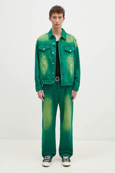 Дънки BILLIONAIRE BOYS CLUB Billionaire Boys Club Green Dyed Denim Pants Зелено | B24427, 4
