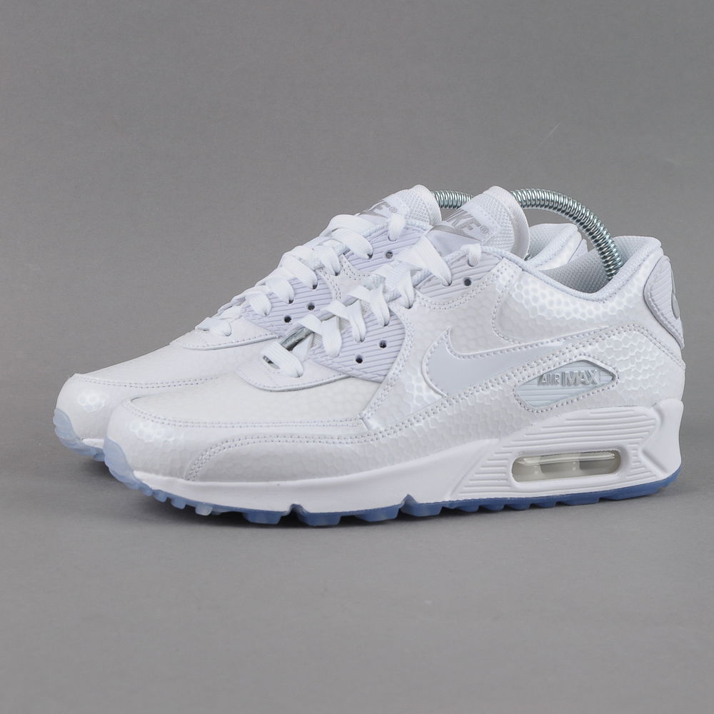 Кецове и обувки Nike Air Max 90 Premium "Ice Pack - White" WS Бяло | 443817-101, 1