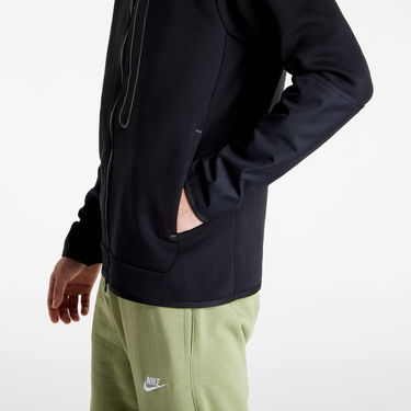 Суитчър Nike Hoodie Sportswear Tech Fleece Full Zip Top Черно | DR6165-010, 4