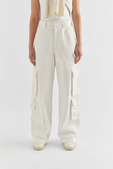 Карго панталони AXEL ARIGATO Roam Cargo Jeans Бяло | A2105002, 2