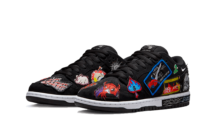 Кецове и обувки Nike Neckface x Dunk Low Черно | DQ4488-001, 1