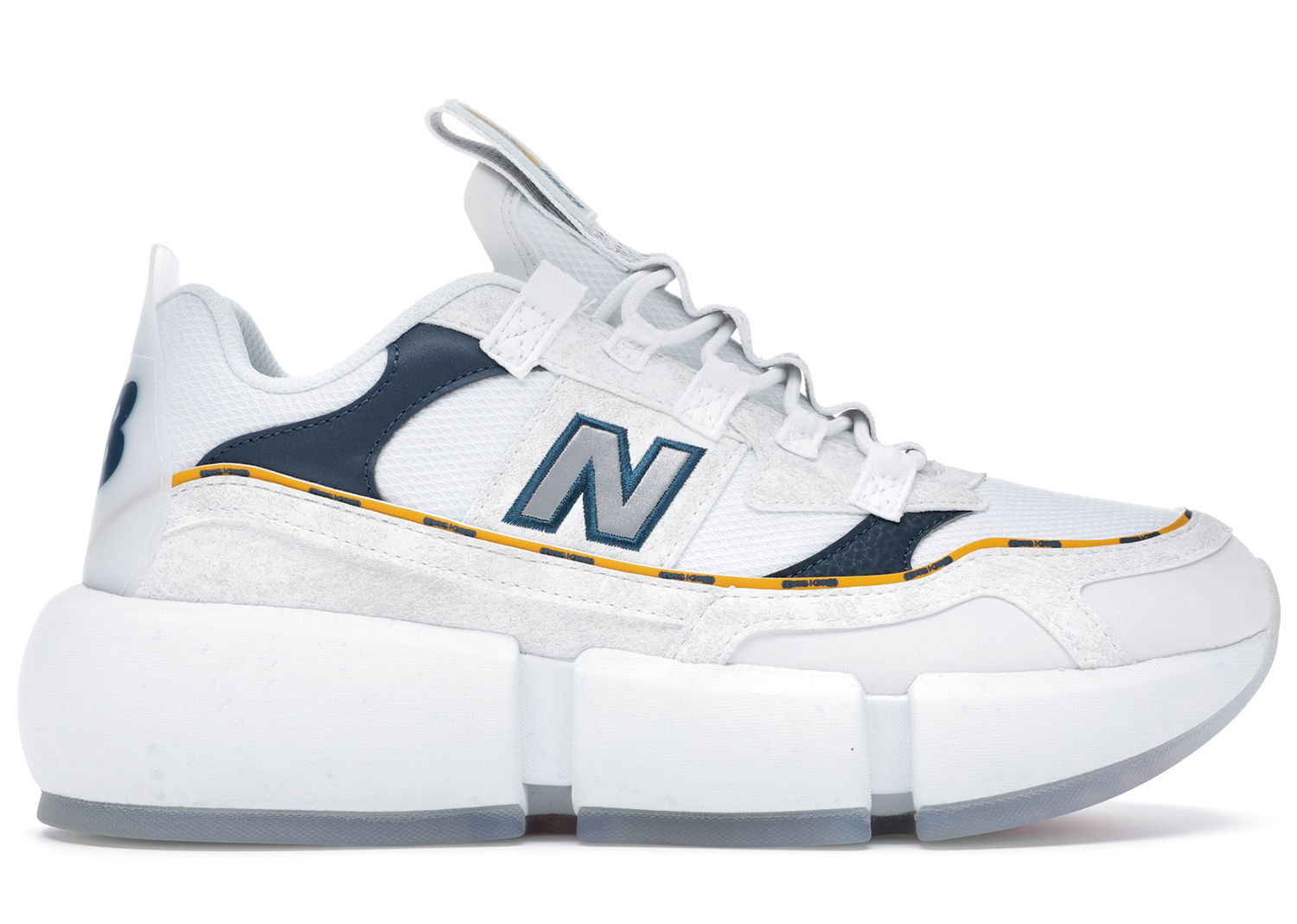 Кецове и обувки New Balance Vision Racer Jaden Smith White Navy Yellow Бяло | MSVRCJSG, 0