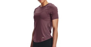 Тениска Under Armour Under Armour Rush Mesh T-Shirt Бургунди | 1368366-554, 1