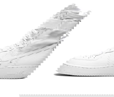Кецове и обувки Nike Air Force 1 High SF White 2017 Бяло | 903270-100, 0