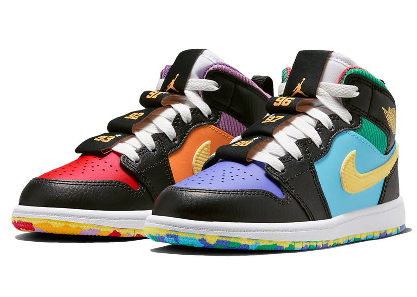 Облекло Jordan Jordan 1 Mid SS Six Championships (PS) Многоцветен | FD1319-007