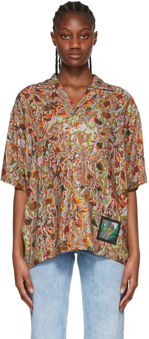 Риза Ambush AMBUSH Viscose Floral Shirt Многоцветен | BMGA056S22FAB0018484, 0
