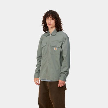 Риза Carhartt WIP L/S Craft Zip Shirt Зелено | I032839_1ND_02, 3