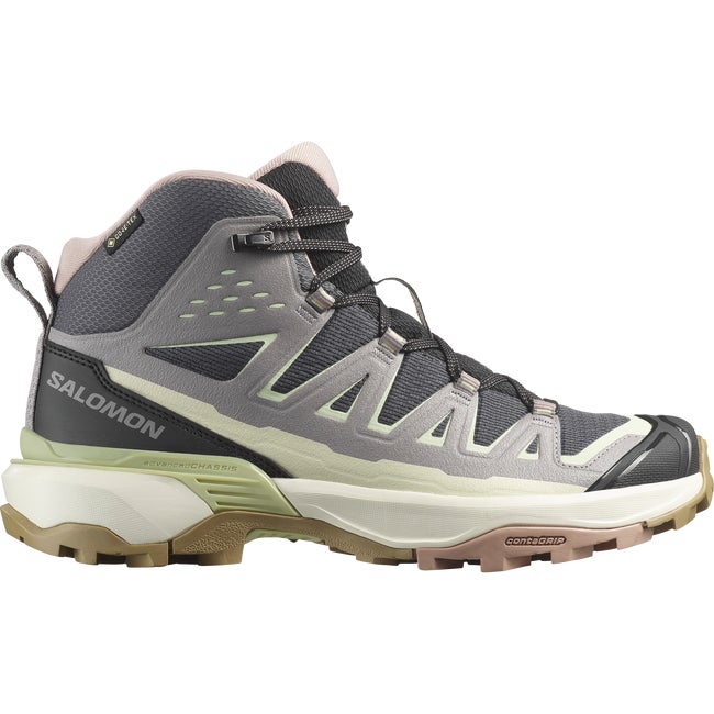 Кецове и обувки Salomon X Ultra 360 Edge Mid Hiking Boots Сиво | L47872700, 0
