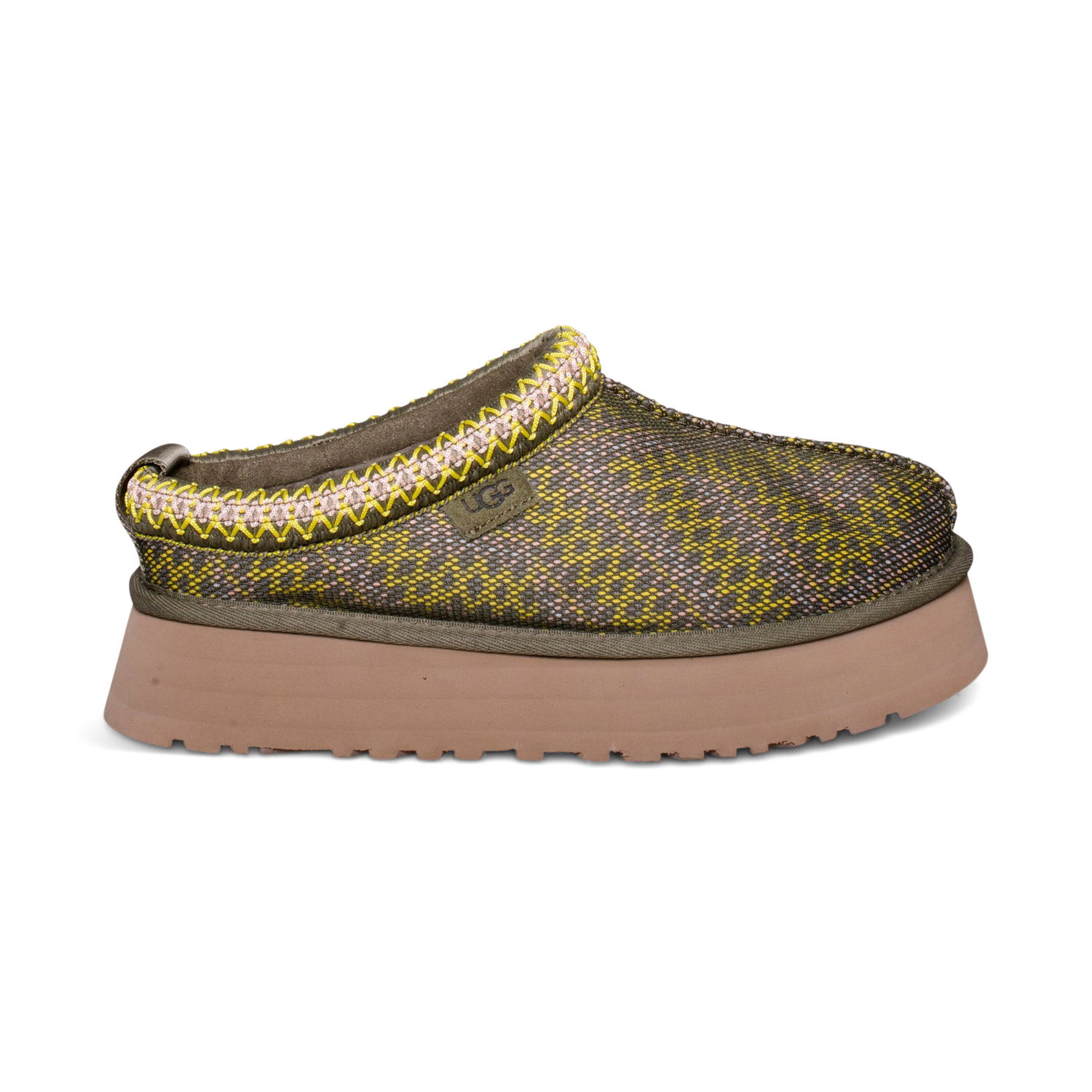 Кецове и обувки UGG Tazz Maxi Tasman Slipper "Burnt Olive" Многоцветен | 196565270153-BTOL, 0