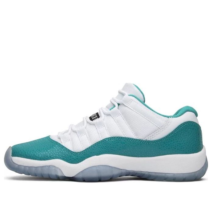 Кецове и обувки Jordan Air Jordan 11 Retro Low Aqua Safari Тюркоазено | 580521-143, 0