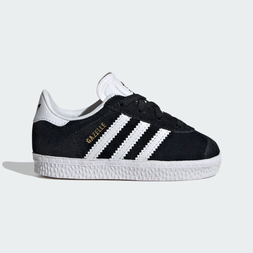 Кецове и обувки adidas Originals Gazelle Comfort Closure Elastic Laces Черно | IH0338, 0