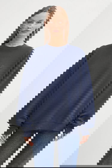 Суитчър Anine Bing Anine Bing Miles Sweatshirt Тъмно синьо | A.08.11205, 0