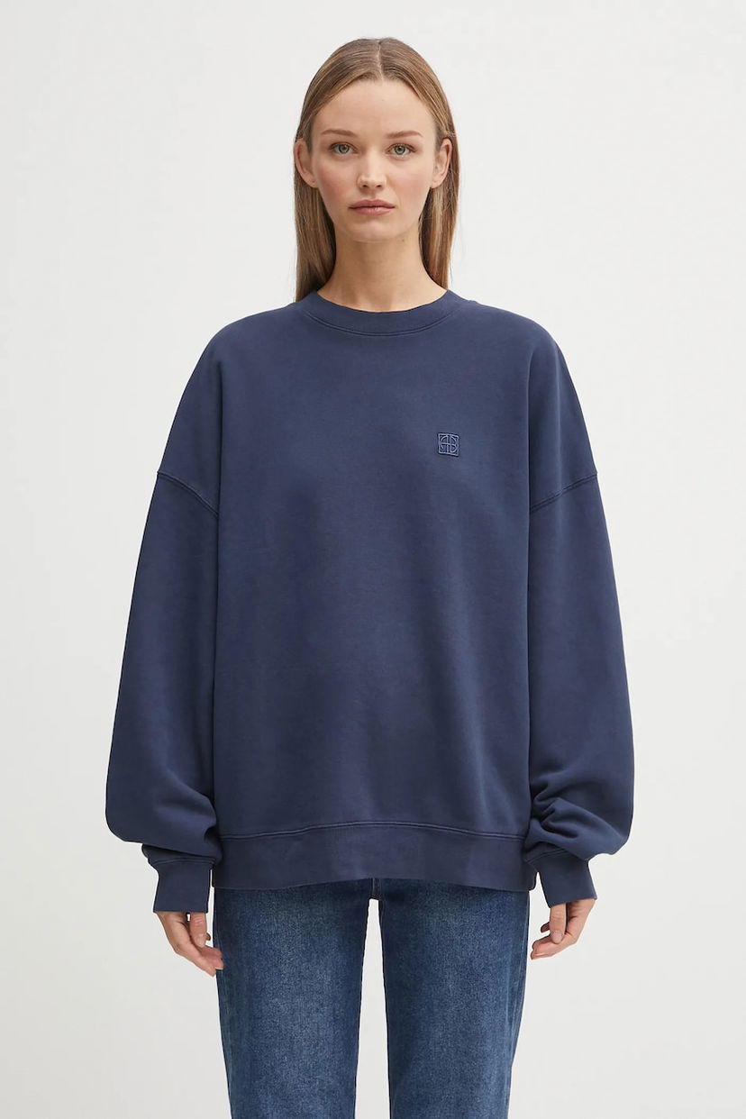Суитчър Anine Bing Anine Bing Miles Sweatshirt Тъмно синьо | A.08.11205